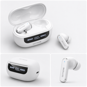 Simex Quantum TWS Dijital Göstergeli Ai Yapay Zekalı Bluetooth Kulaklık