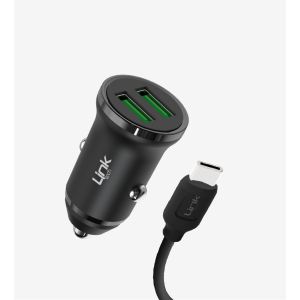 Linktech Eko Araç Şarj Aleti̇ USB Type-C 12 W C483E