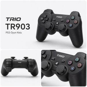 Tri̇o Dualshock3 Ps3 Oyun Kolu TR903