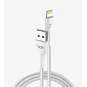 Linktech Kablo USB iOS 2 Metre 3 Amper K606