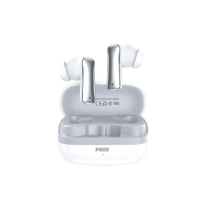 Phixi Basıc A60W ENC Bluetooth Kulaklık White