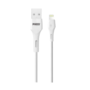 Phixi Force PCH242L 2.4A Fast 12W Lightning USB Kablolu Şarj Cihazı